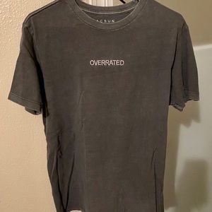 PacSun “Overrated” t-shirt